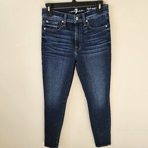 7 For All Mankind Gwenevere highrise Skinny jeans Sz. 27
